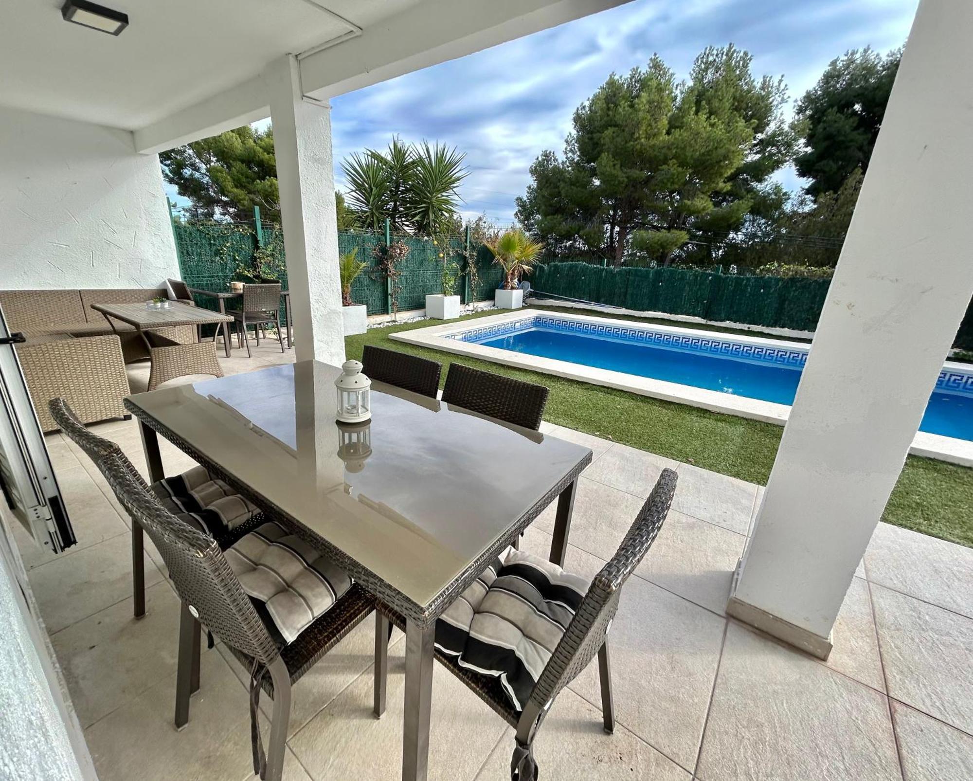 Chalet Con Piscina Privada En Alcocebre Alcala de Chivert Ngoại thất bức ảnh