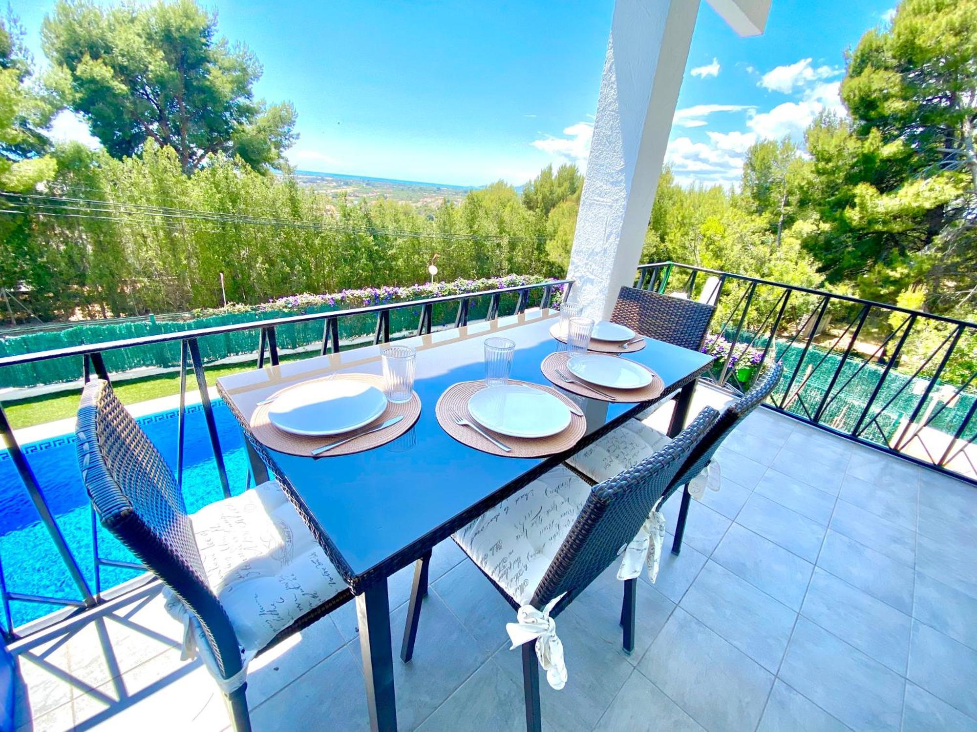 Chalet Con Piscina Privada En Alcocebre Alcala de Chivert Ngoại thất bức ảnh