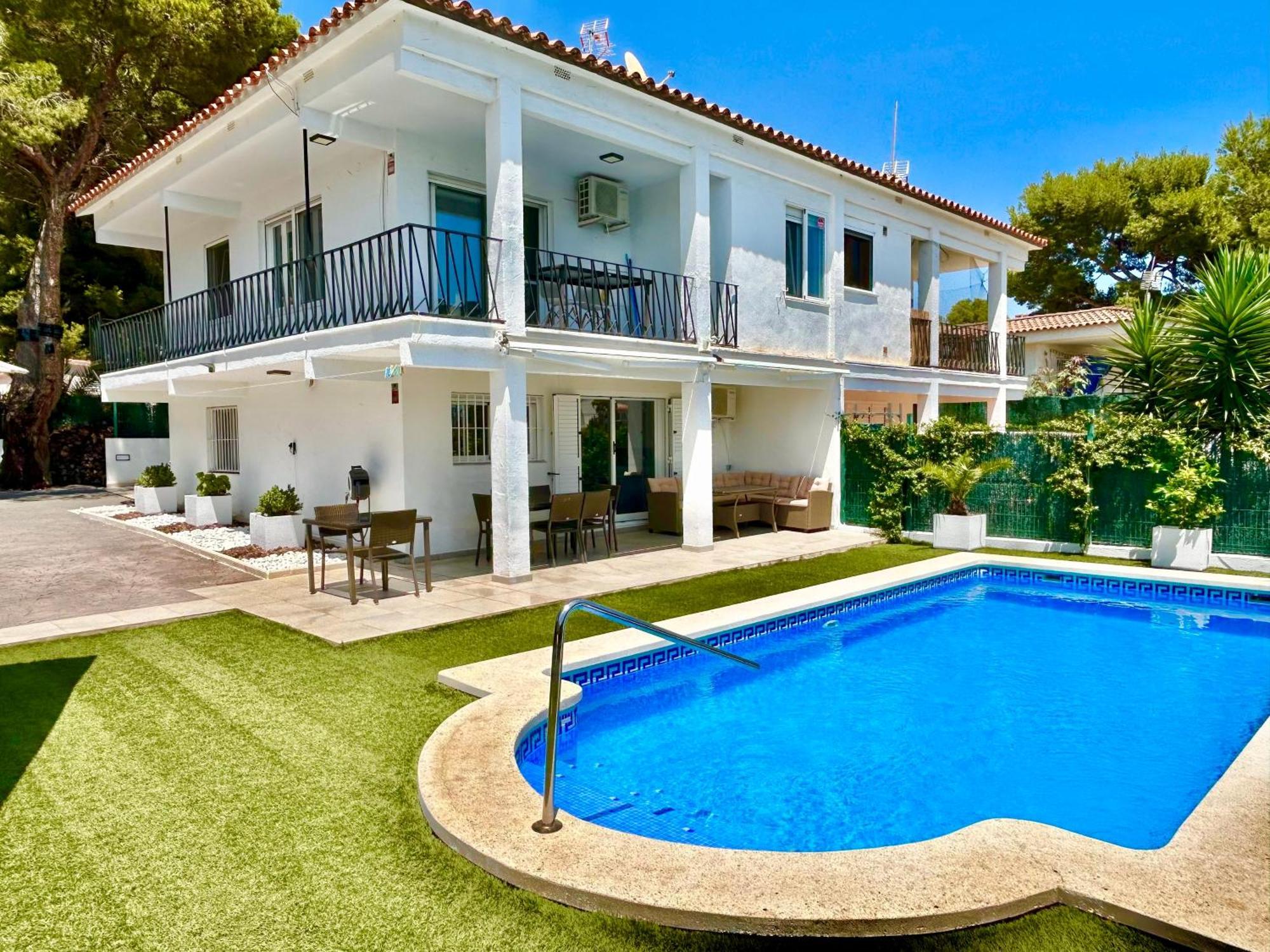 Chalet Con Piscina Privada En Alcocebre Alcala de Chivert Ngoại thất bức ảnh