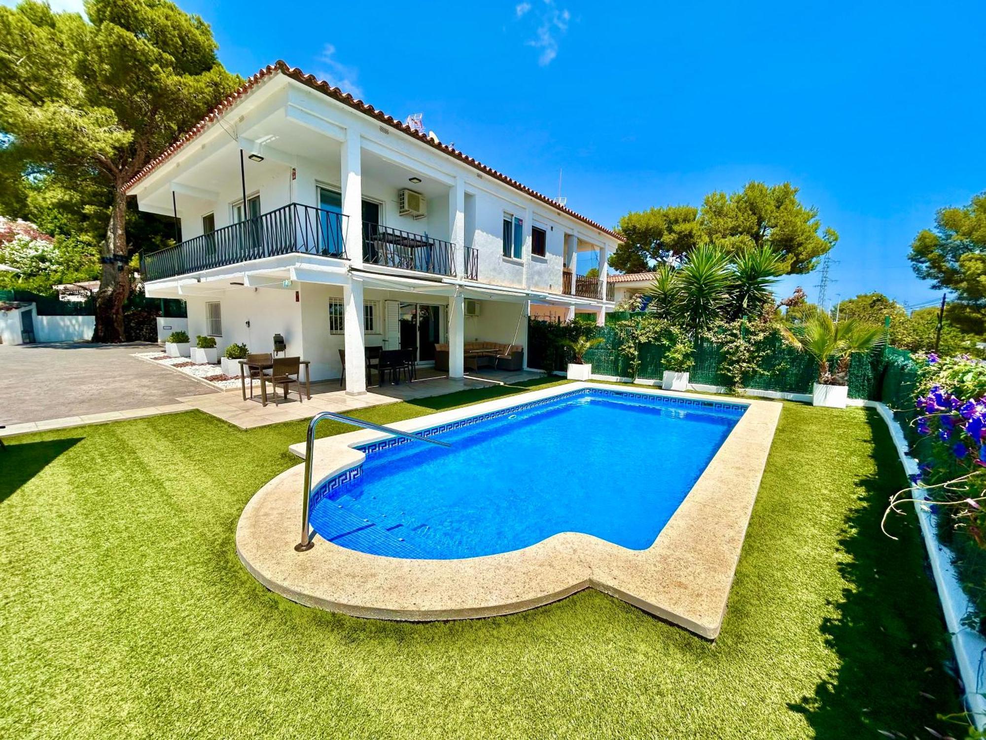 Chalet Con Piscina Privada En Alcocebre Alcala de Chivert Ngoại thất bức ảnh